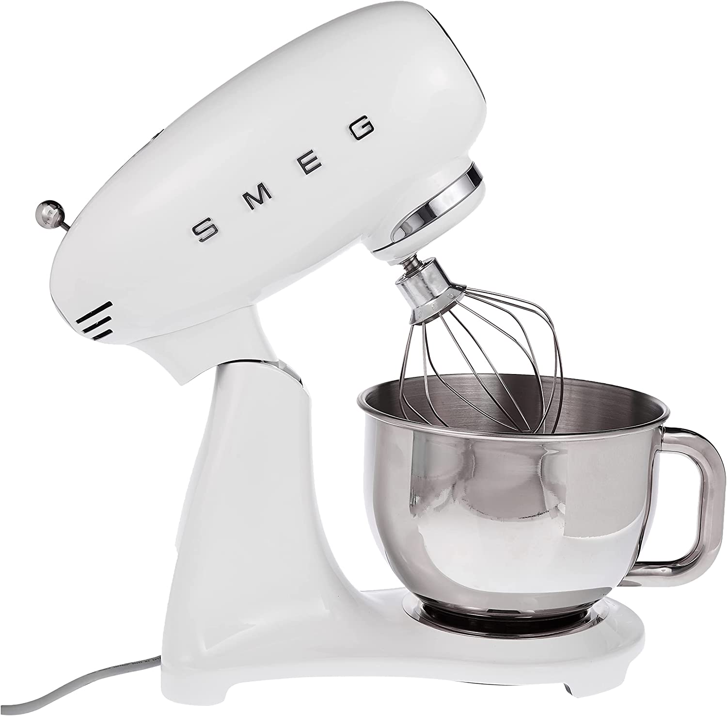 Smf03 50's Retro Style Stand Mixer | White