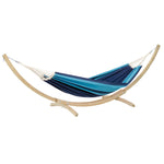 Santana Hammock  Stand Set -  Blue