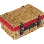 Wicker 36cm Picnic Basket | Red