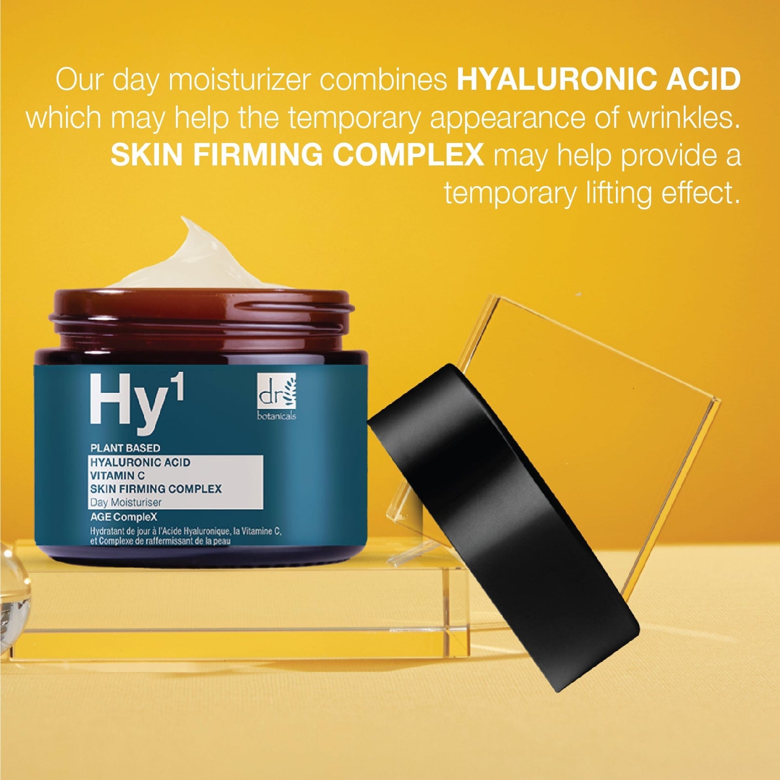 Dr Botanicals Hyaluronic Acid 1% & Skin Firming Complex Moisturiser 60ml