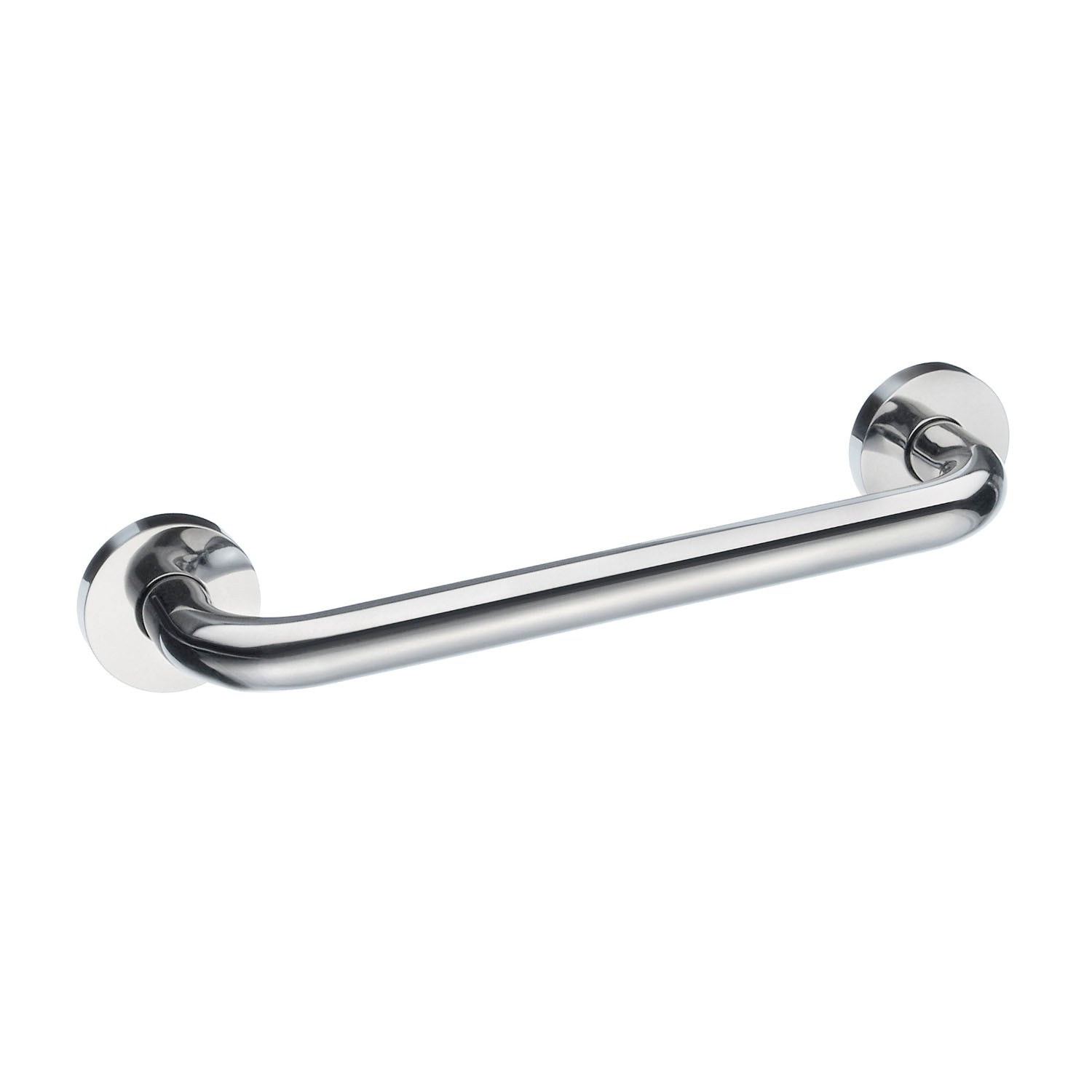 Bathroom Grab Bar Safety Hand Rail Bath Shower Mobility Aid | Short | Polished Stainless Steel