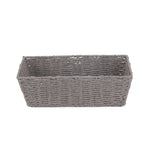 Grey Paper Rope Tray | Medium | Gray