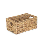 Shallow Water Hyacinth Storage Basket | Small | Brown