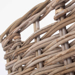 Rattan Square Kubu Grey Rattan Storage Basket