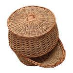 Red Hamper Wicker Willow Potato Basket