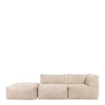 Tetra Cord Modular 3pc Sofa Set | Beige