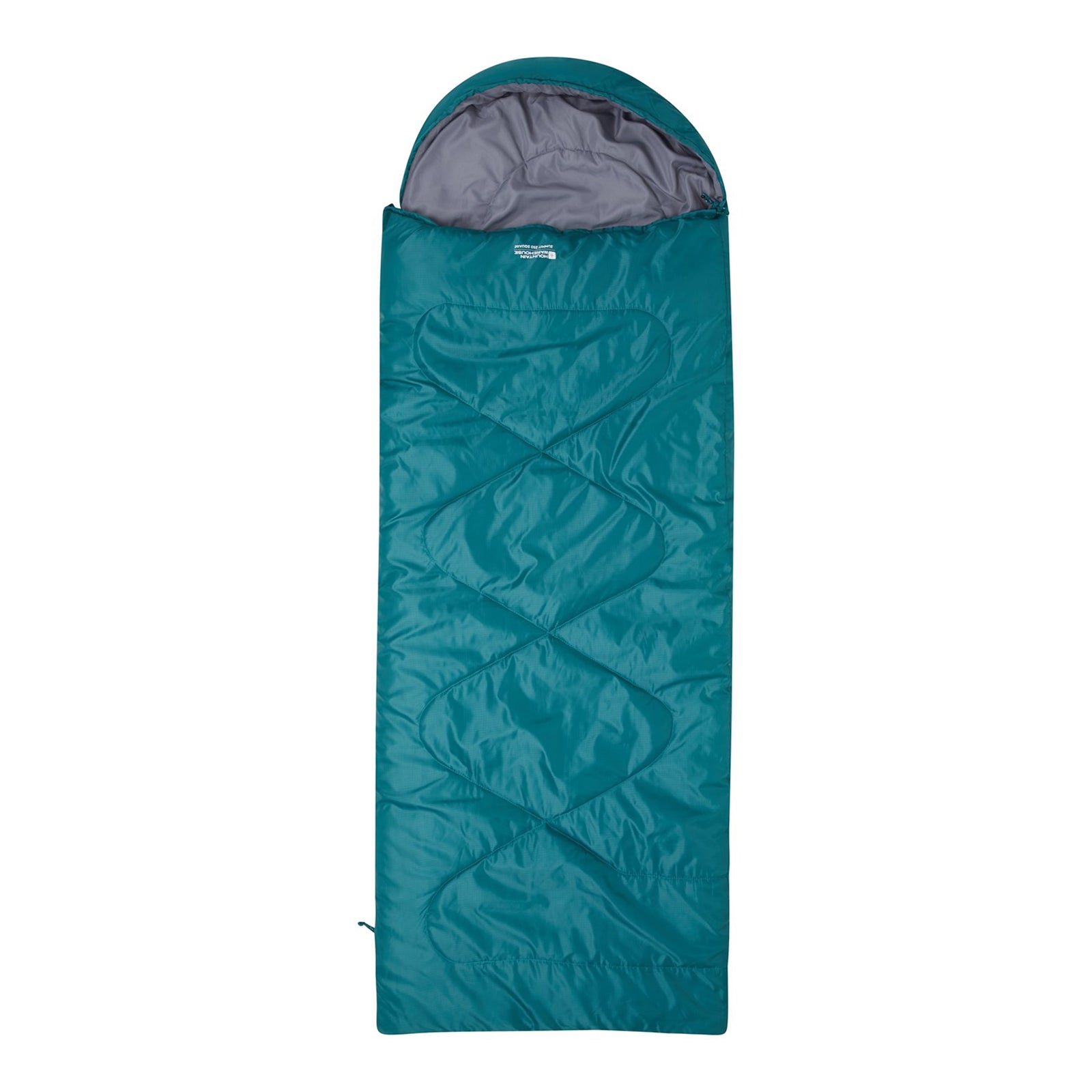 Unisex Adult Summit 250 Left Zip Square Winter Sleeping Bag | One Size | Blue