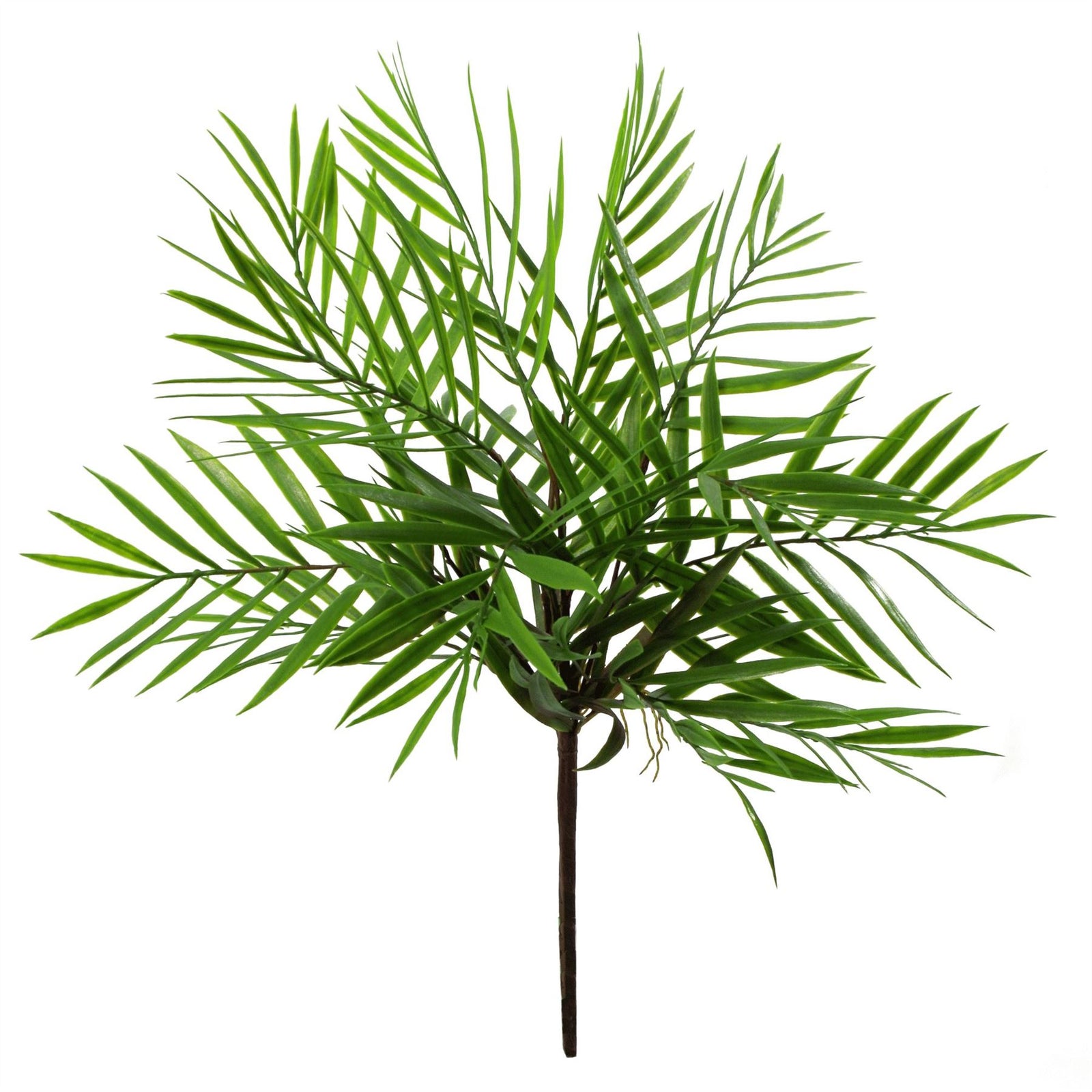 Leaf 40cm Artificial Bamboo Palm Bush Plant