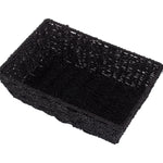 Black Paper Rope Tray | Medium | Black