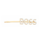 Women's Pearl Words Letters Hairpin Boss