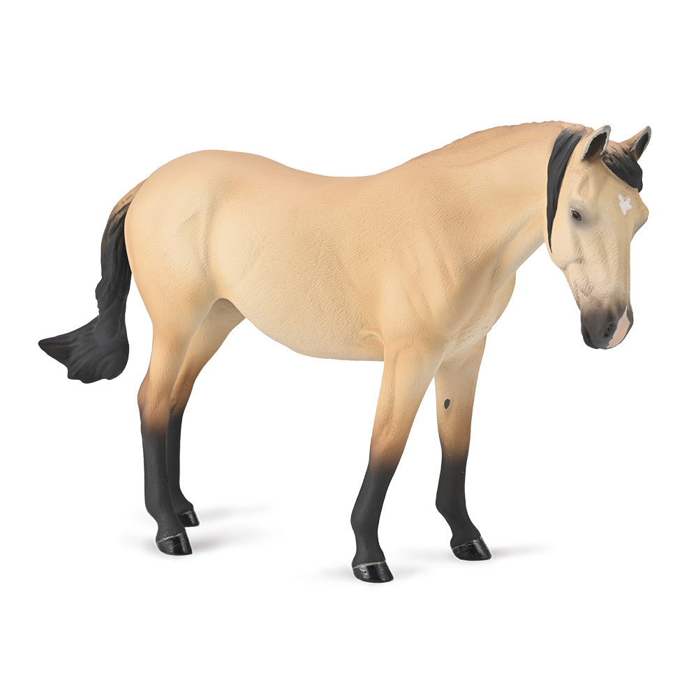 Lusitano Mare Buttermilk Buckskin Toy (1:12 Scale)