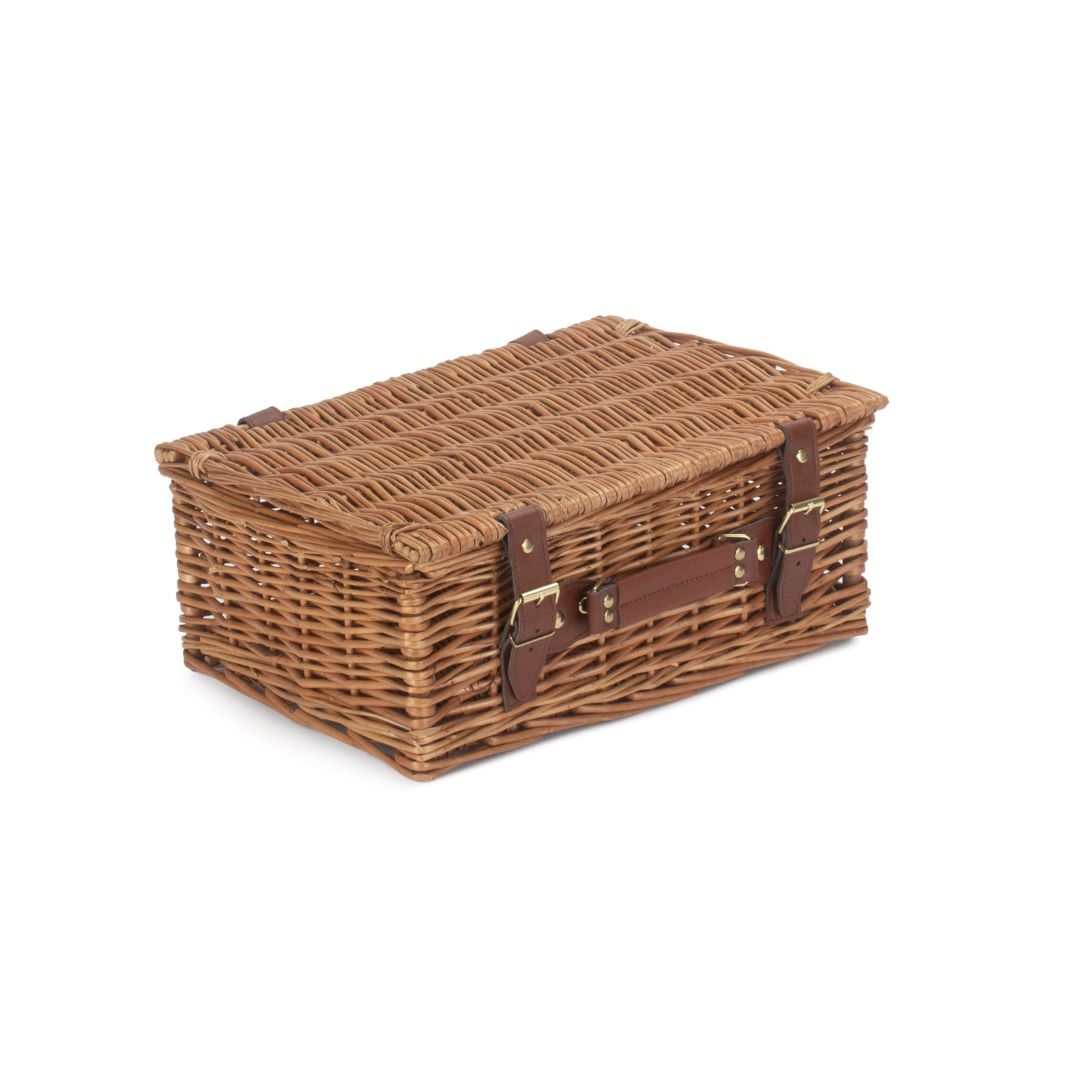 Wicker 35cm Light Steamed Picnic Basket | Brown