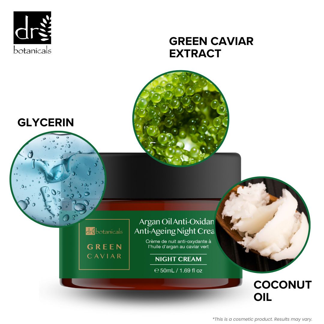 Green Caviar & Argan Oil Anti-ageing Night Cream 50ml