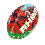 Graffiti Rugby Ball | 5 | Red