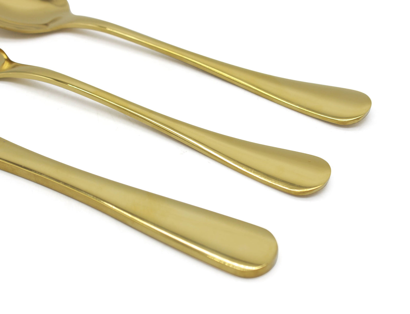 Cutlery Sets Stainless Steel Gold Spoon Fork Simple 32pc Set