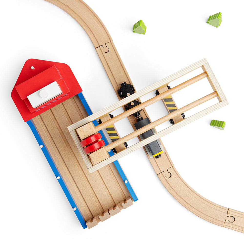 Gantry Crane for Wooden Train Sets