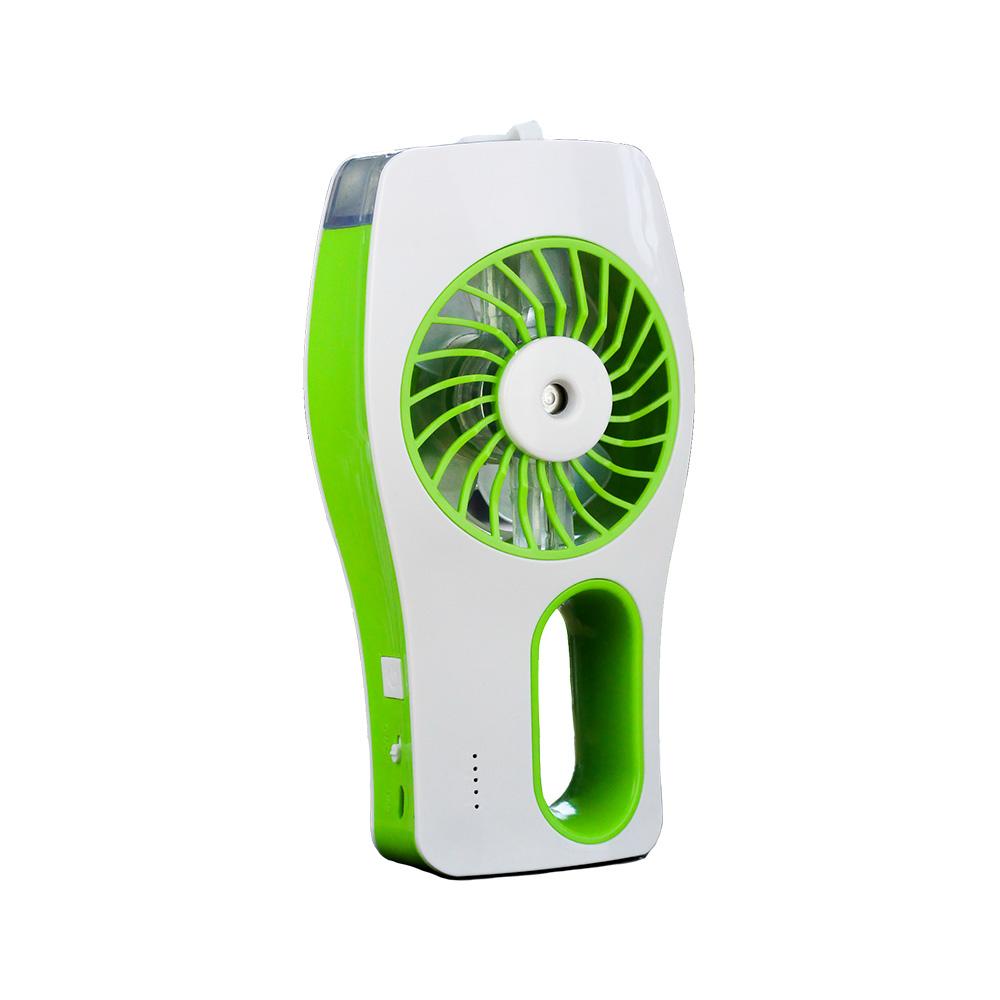 Mist Fan, Tall, Rechargeable, 8 Hour Run, Quiet Use