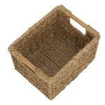 Red Hamper Seagrass Nordic Seagrass Storage Basket