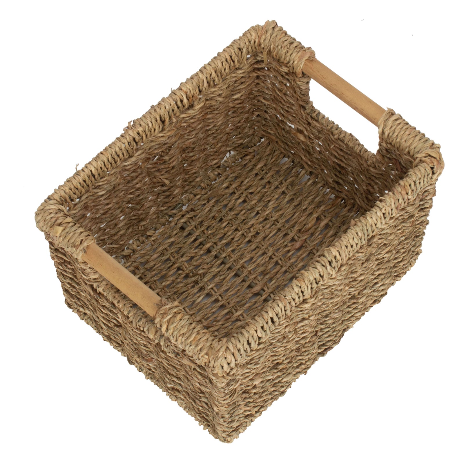 Red Hamper Seagrass Nordic Seagrass Storage Basket