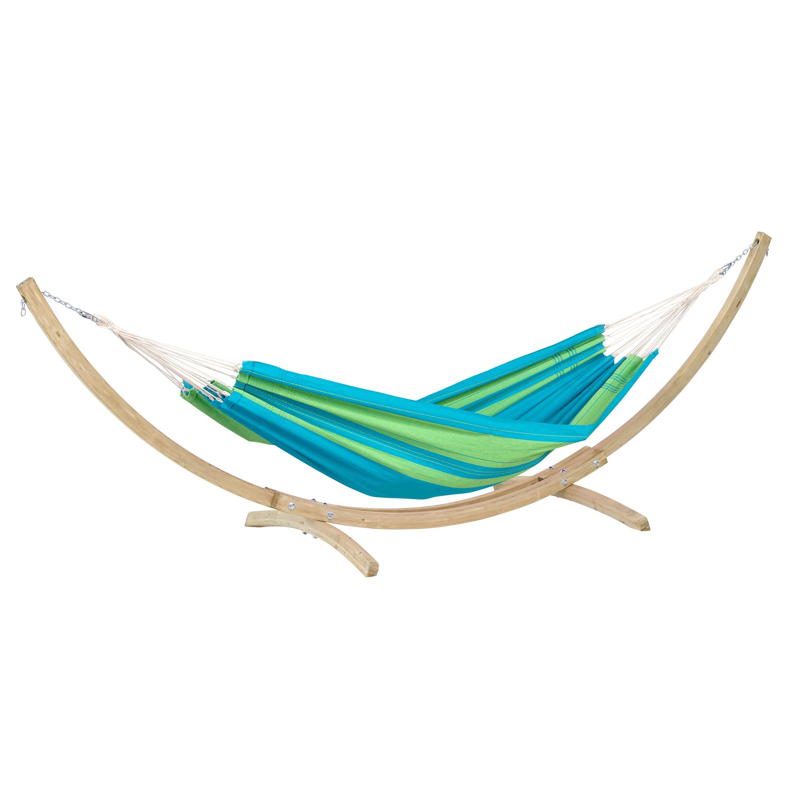 Santana Hammock  Stand Set -  Green