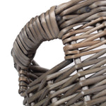 Wicker Oval Toilet Roll Storage Basket