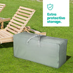 Deluxe Garden Cushion Storage Bag - Grey