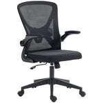 Mesh Office Chair Flip-up Armrests | Black