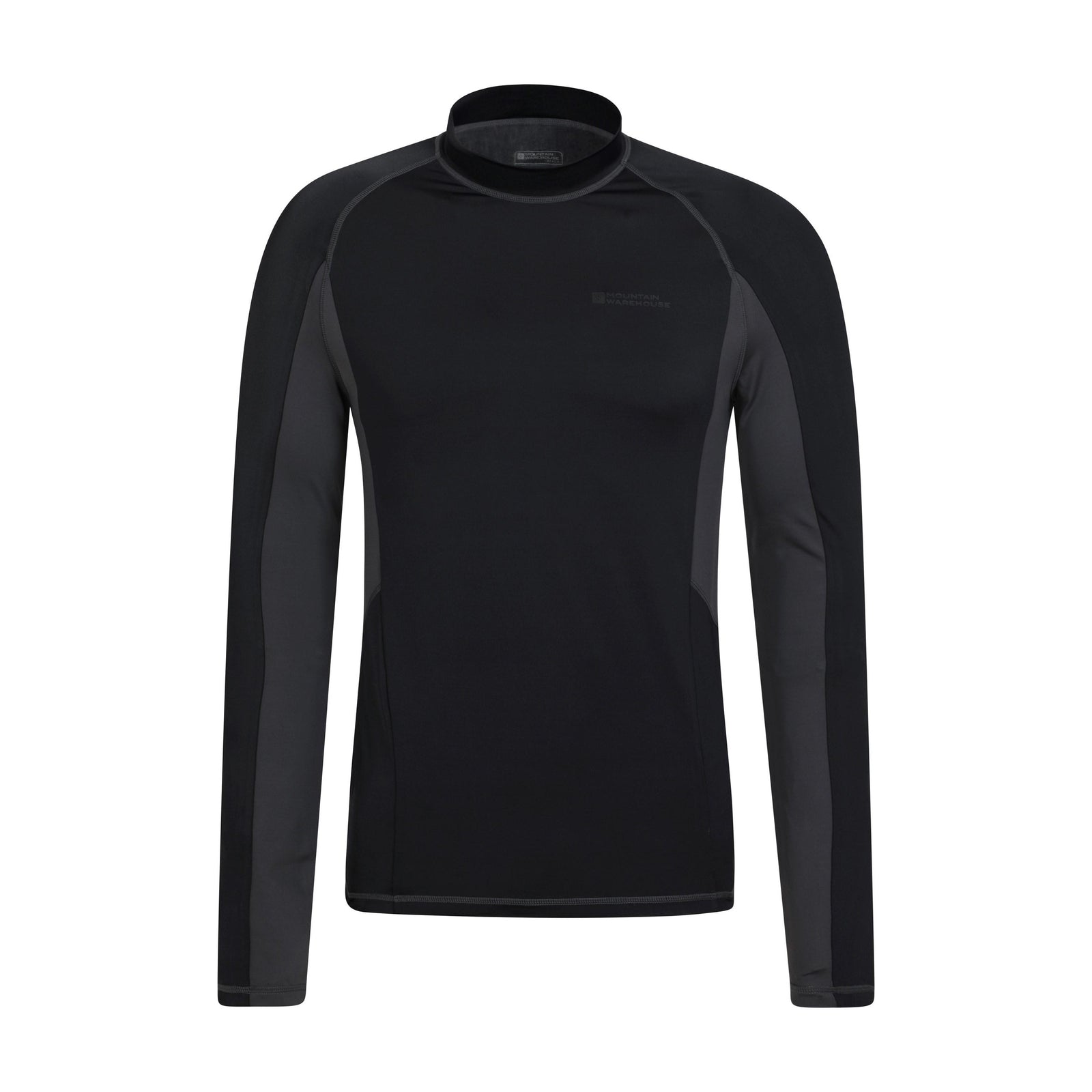 Mens Cove Recycled Long-sleeved Rash Guard | Large | Black