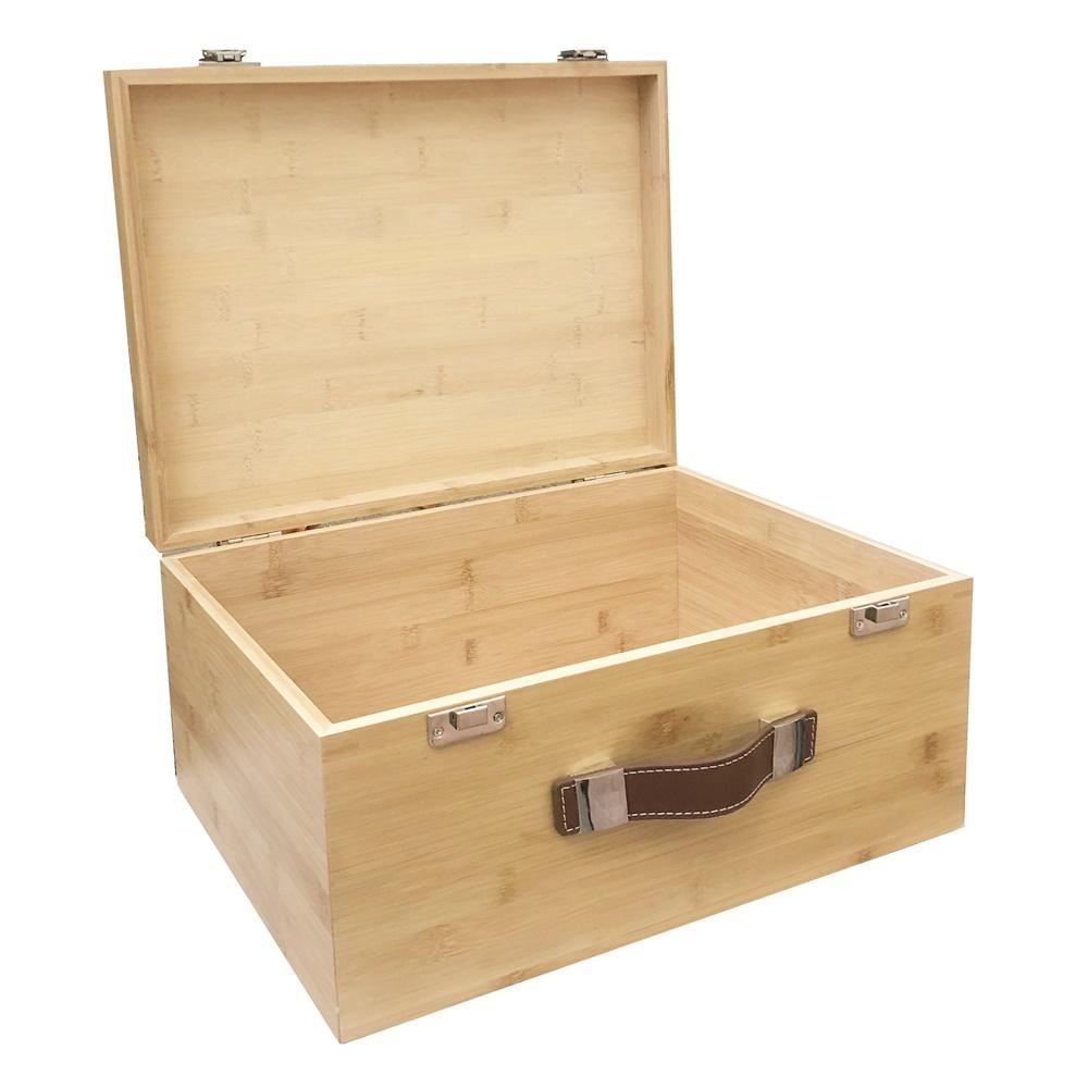 Large Bamboo Storage Box