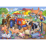 Farm Friends, 80 Piece Jigsaw Puzzle