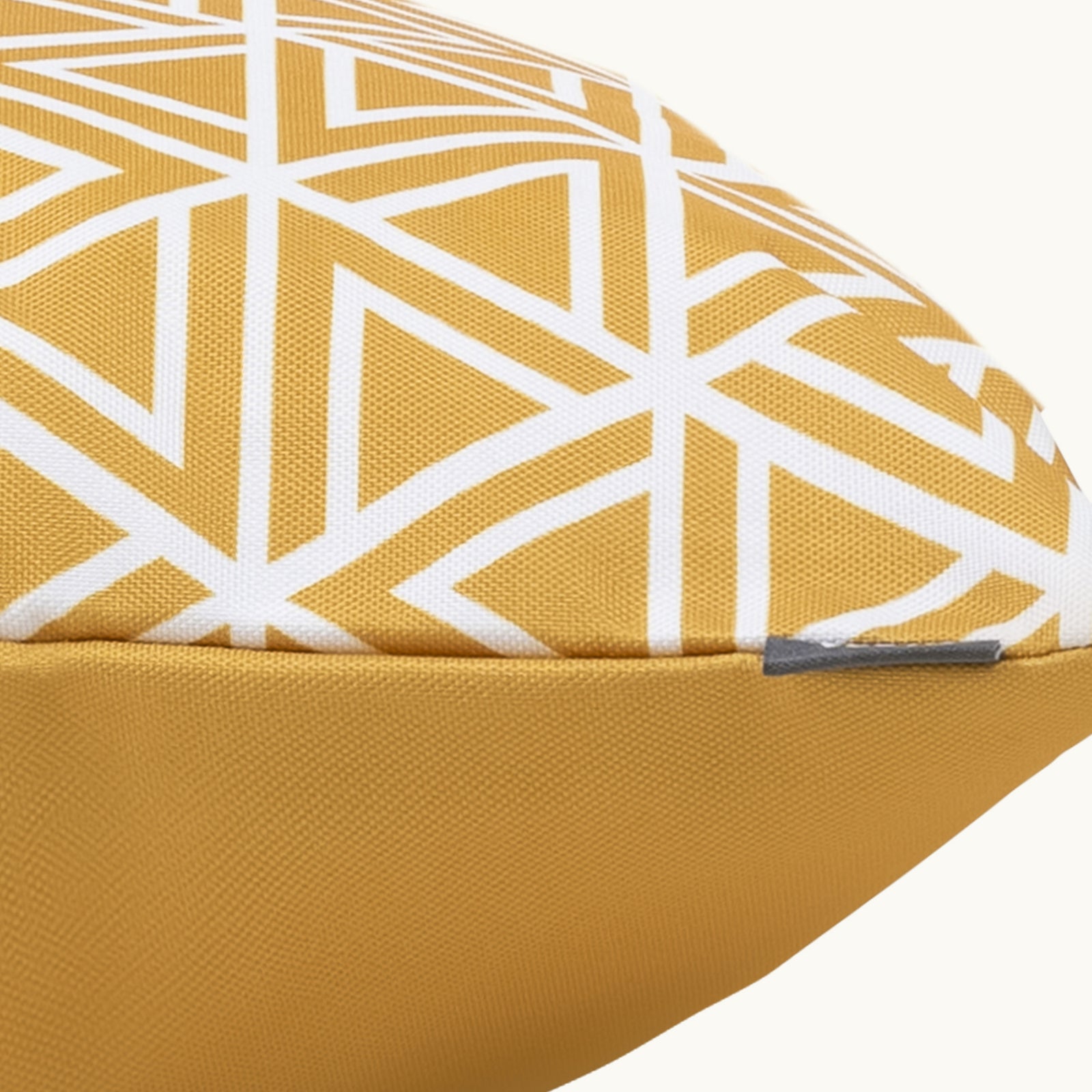 Art Deco Geometric Print Outdoor Cushion