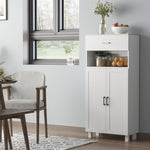 Kitchen Cupboard Storage Cabinet With Drawer, Countertop