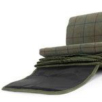 Luxury Green Tweed Picnic Blanket