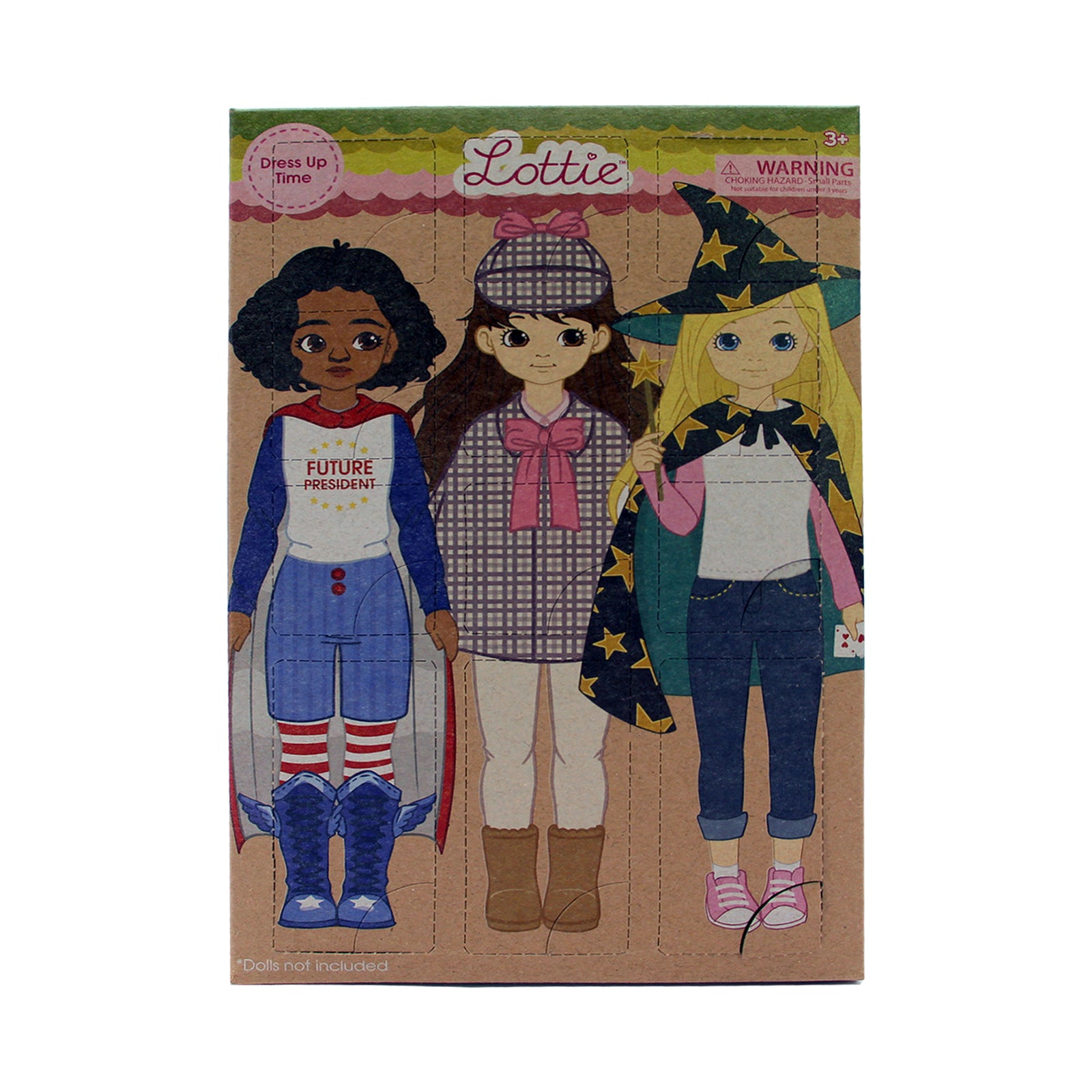 Dress Up Time Multipack, includes 3 Outfits