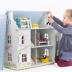 Wooden Dolls House Kitchen Furniture Set