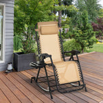 Folding Recliner Rocker Zero-gravity Seat