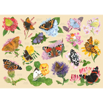 Garden Butterflies, 1000 Piece Jigsaw Puzzle