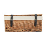 Wicker Large Packaging Hamper | White