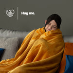 Single Fleece Blanket - Ochre