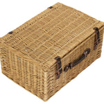 Wicker Buff 51cm Picnic Basket | Brown