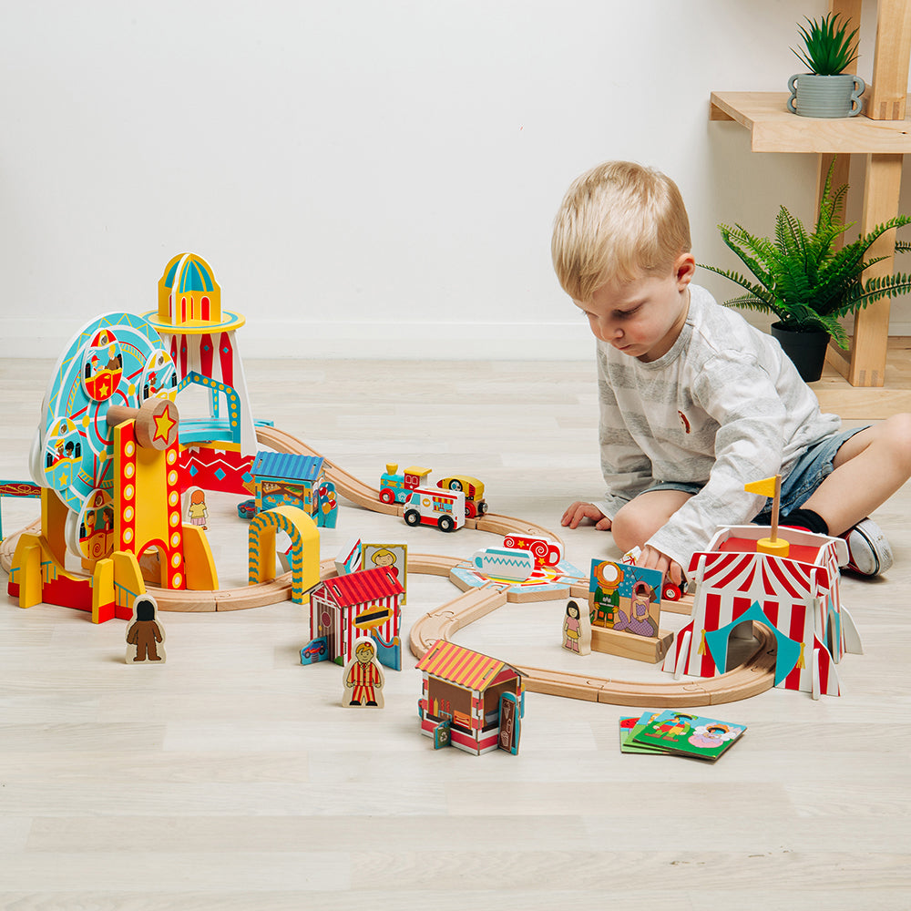 Ferris Wheel for Wooden Fun Fair Train Set