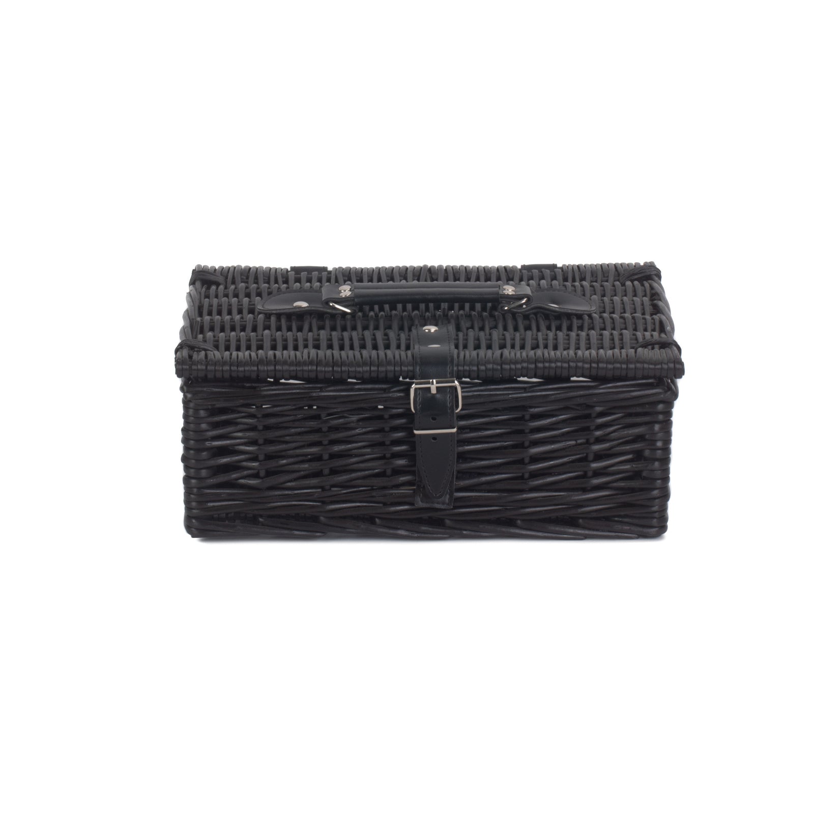 Wicker 30cm Black Hamper