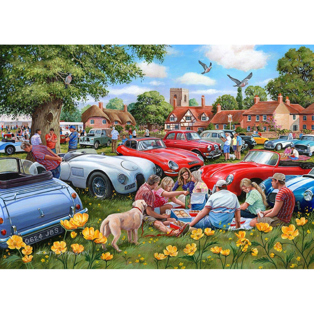 Rally Round, 1000 Piece Jigsaw Puzzle