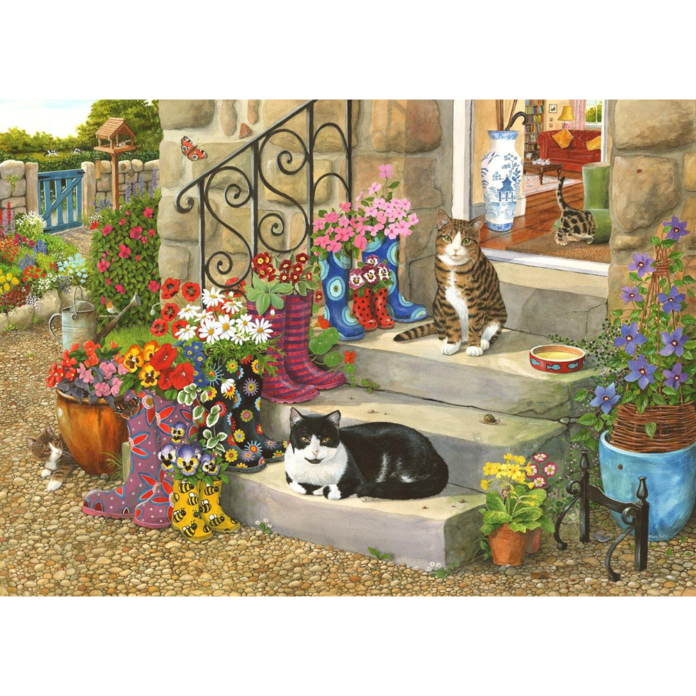 Puss 'n' Boots, Big 500 Piece Jigsaw Puzzle