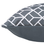 Art Deco Geometric Print Outdoor Cushion (set Of 4)