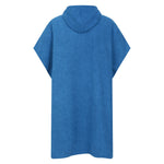 Mens Driftwood Poncho | One Size | Blue