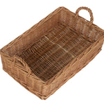 Wicker Rectangular Display Basket | Small | Brown