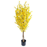 Leaf 120cm Artificial Forsythia Tree