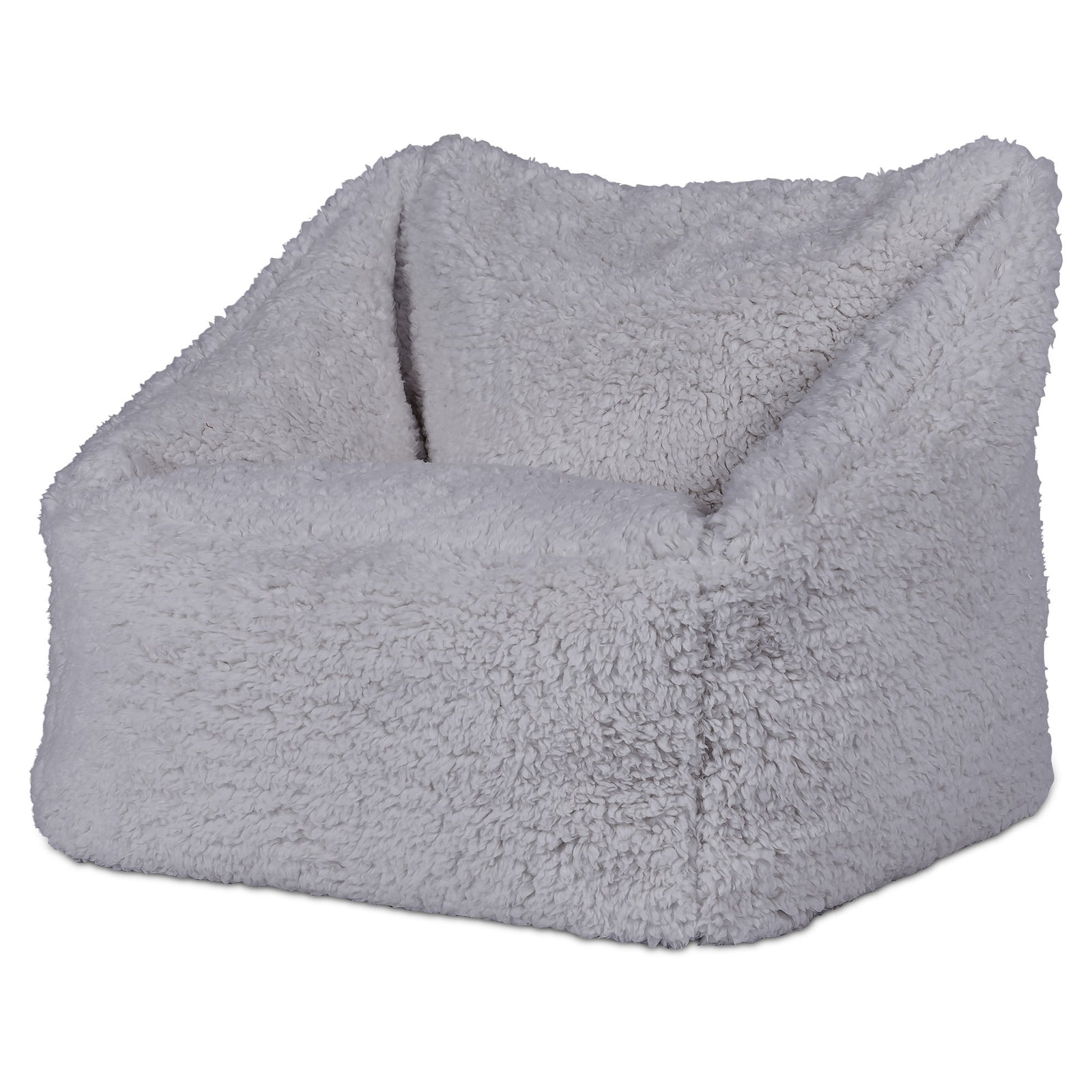 Kids Teddy Bear Armchair Bean Bag | Gray