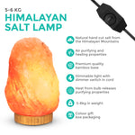 Livivo Himalayan Pink Rock Salt Lamp